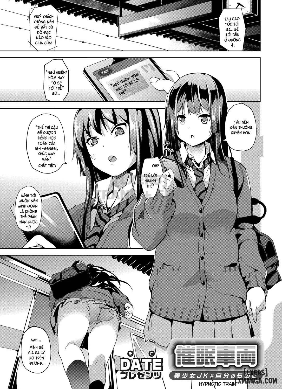 HentaiVN.net - Ảnh 1 - Saimin Sharyou ~Bishoujo JK o Jibun no mono ni~ - Chap 1