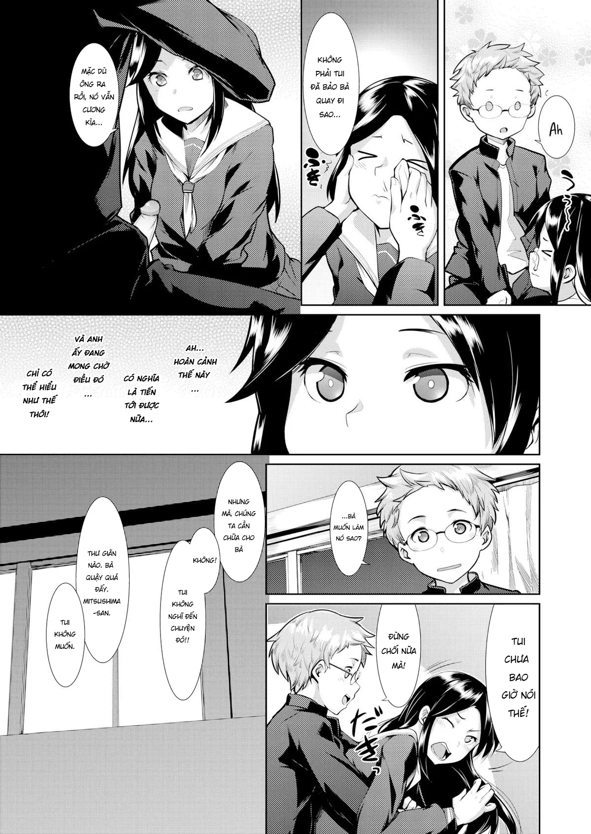 HentaiVN.net - Ảnh 15 - Sự cố bất ngờ trong thư viện [Suddenly in the Library] - Chap 1