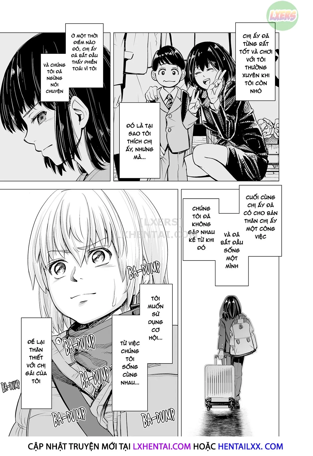 HentaiVN.net - Ảnh 6 - I Can No Longer See Her as My Sister - Chap 1