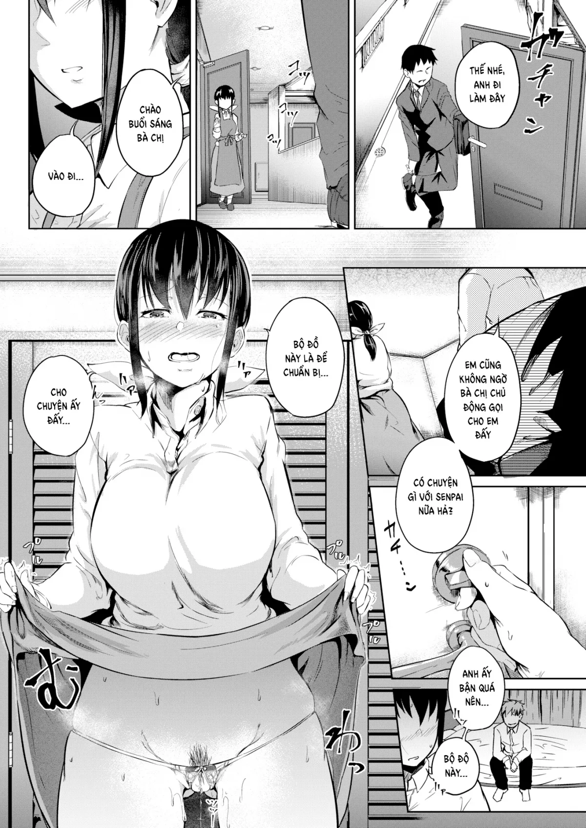 HentaiVN.net - Ảnh 15 - Barren Flower - Chap 1