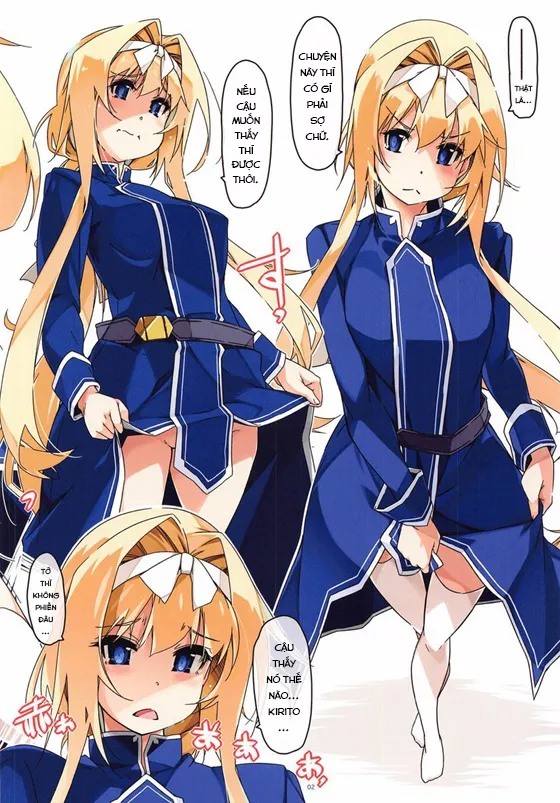 HentaiVN.net - Ảnh 3 - Kirito và những người bạn [おねがい…♡こっちにもおちんぽ…ちょーだい] - Chap 1