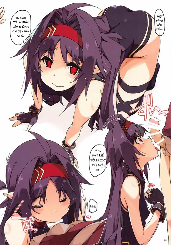 HentaiVN.net - Ảnh 9 - Kirito và những người bạn [おねがい…♡こっちにもおちんぽ…ちょーだい] - Chap 1