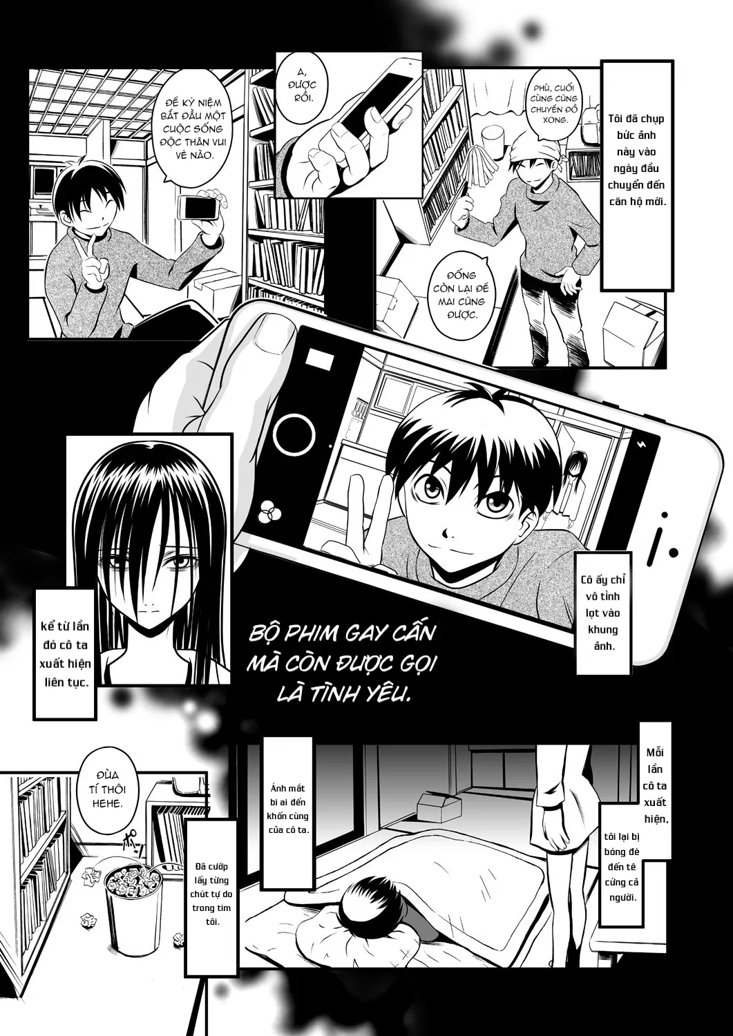 HentaiVN.net - Ảnh 3 - chuyện tình của nàng ma - Chap 1