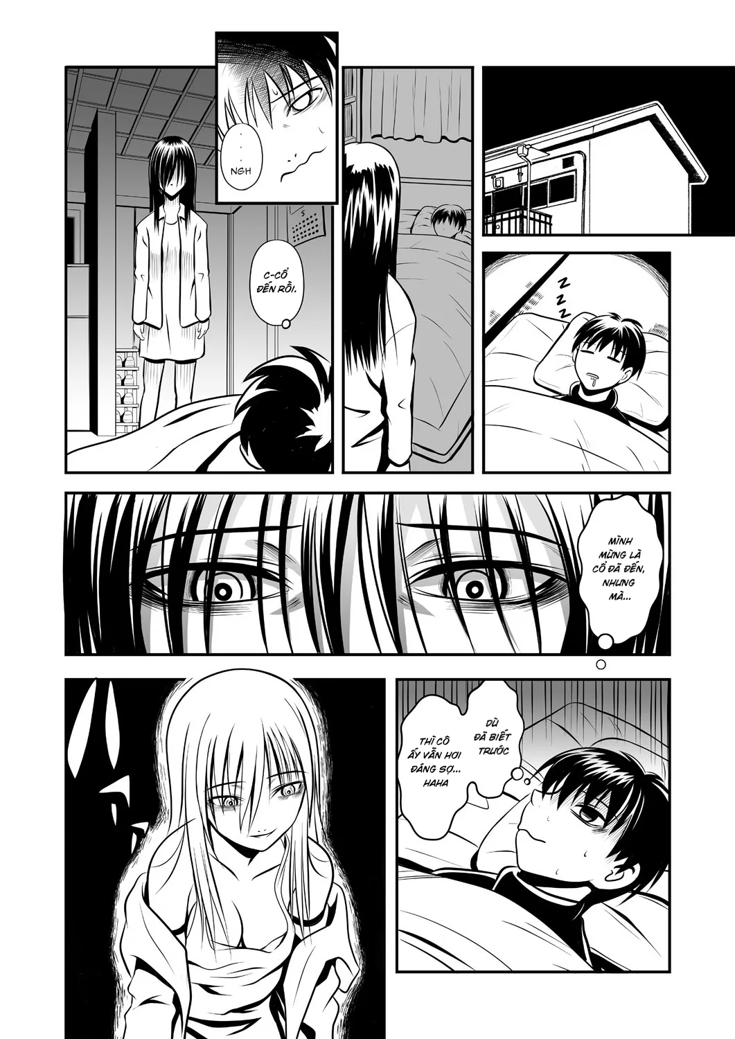 HentaiVN.net - Ảnh 4 - chuyện tình của nàng ma - Chap 1