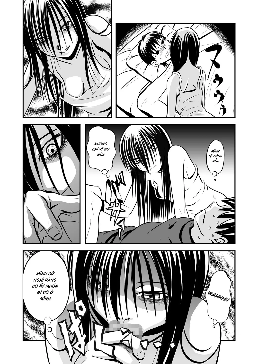 HentaiVN.net - Ảnh 5 - chuyện tình của nàng ma - Chap 1