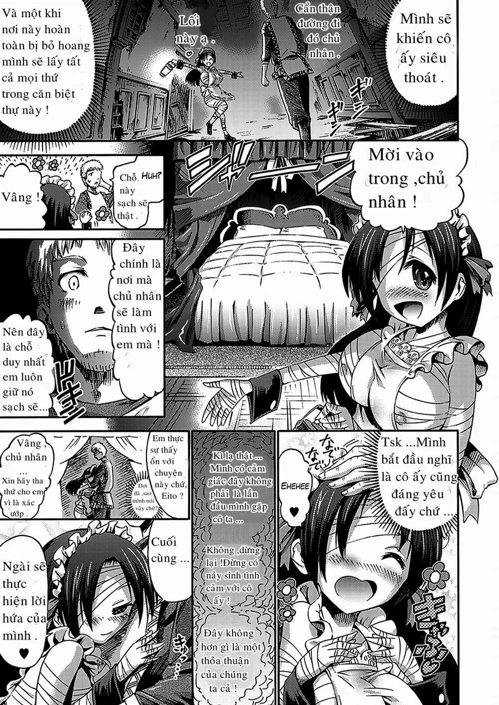 HentaiVN.net - Ảnh 5 - Mummy Maid - Chap 1