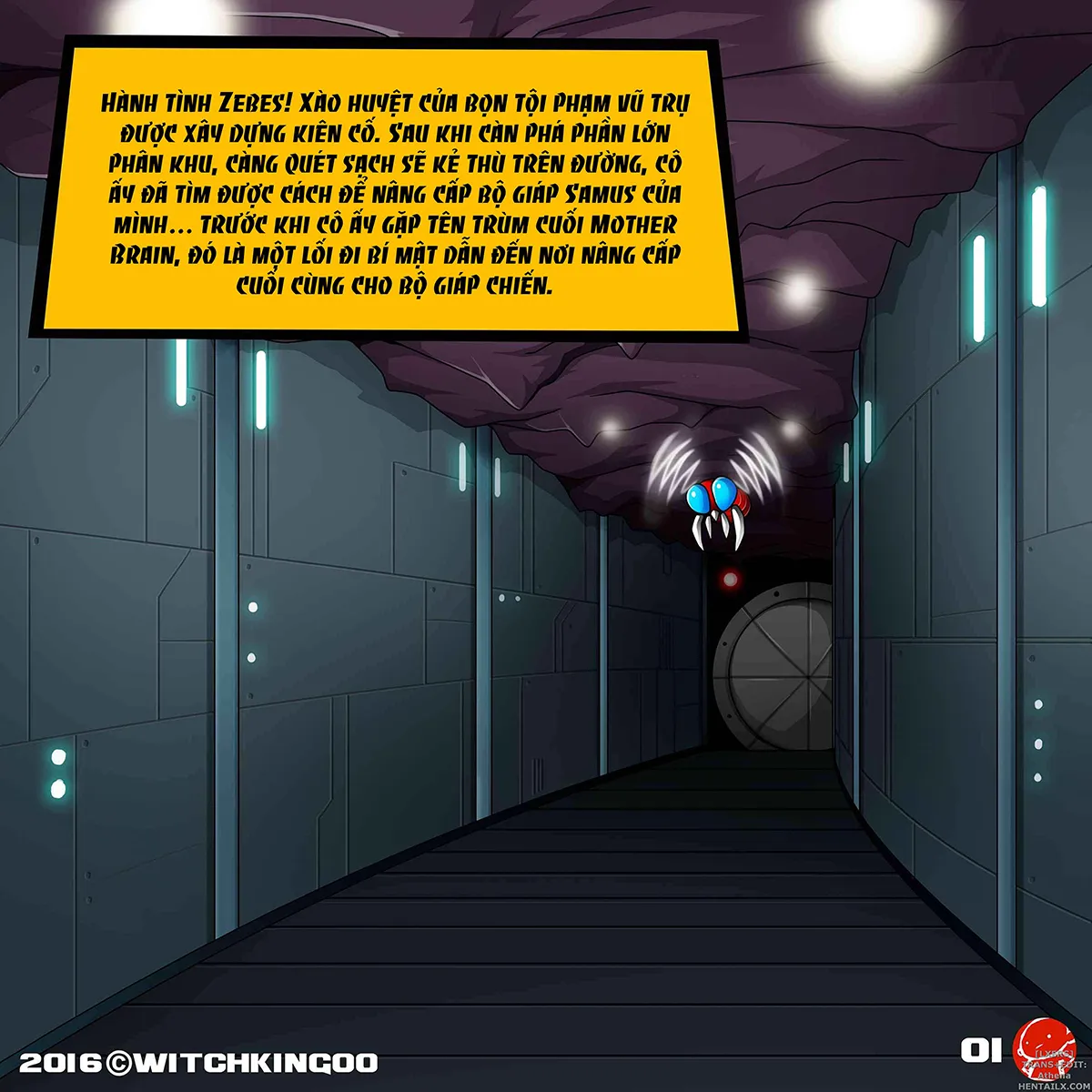 HentaiVN.net - Ảnh 2 - Super Metroid Super Space Super Special - Chap 1