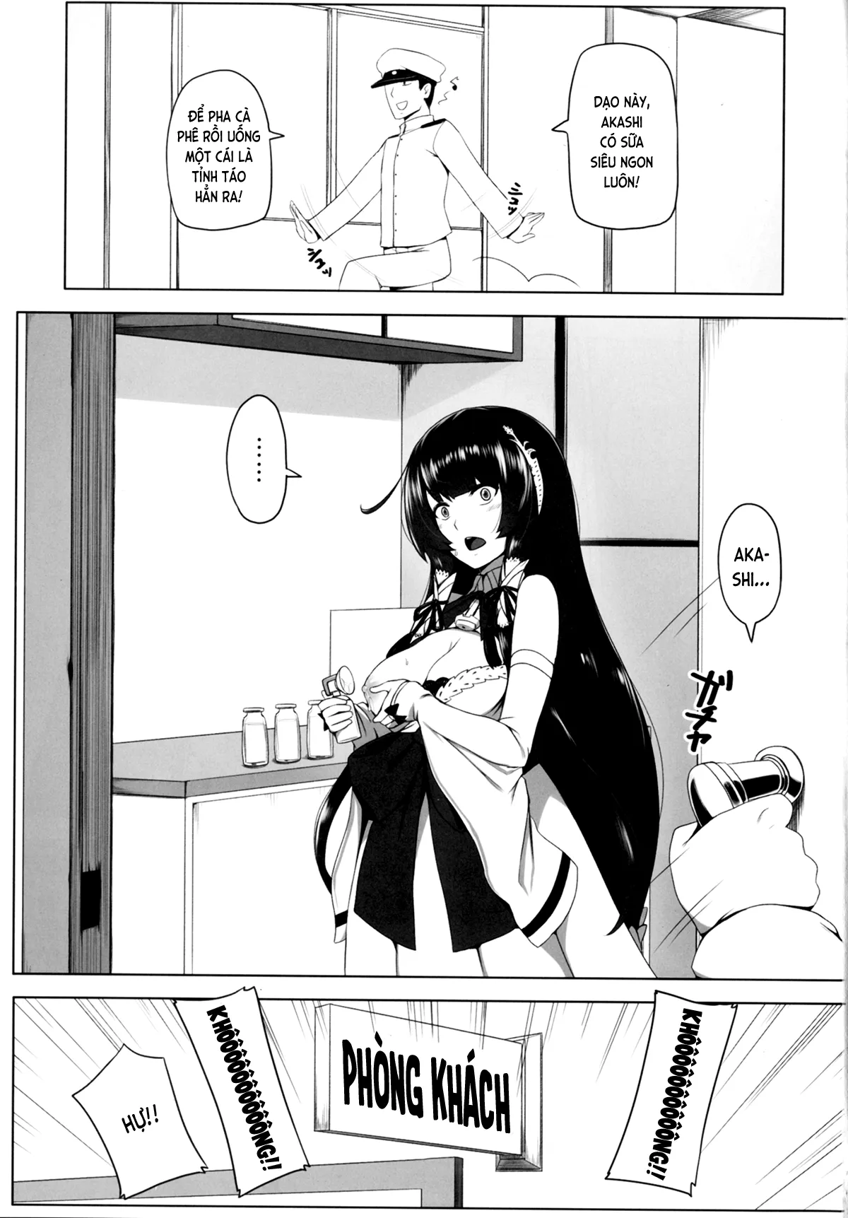 HentaiVN.net - Ảnh 3 - Mizuho Tình và Nhũ (KanColle) [瑞穂恋乳 (艦隊これくしょん -艦これ-); Mizuho Rennyuu (Kantai Collection -KanColle-)] - Chap 1
