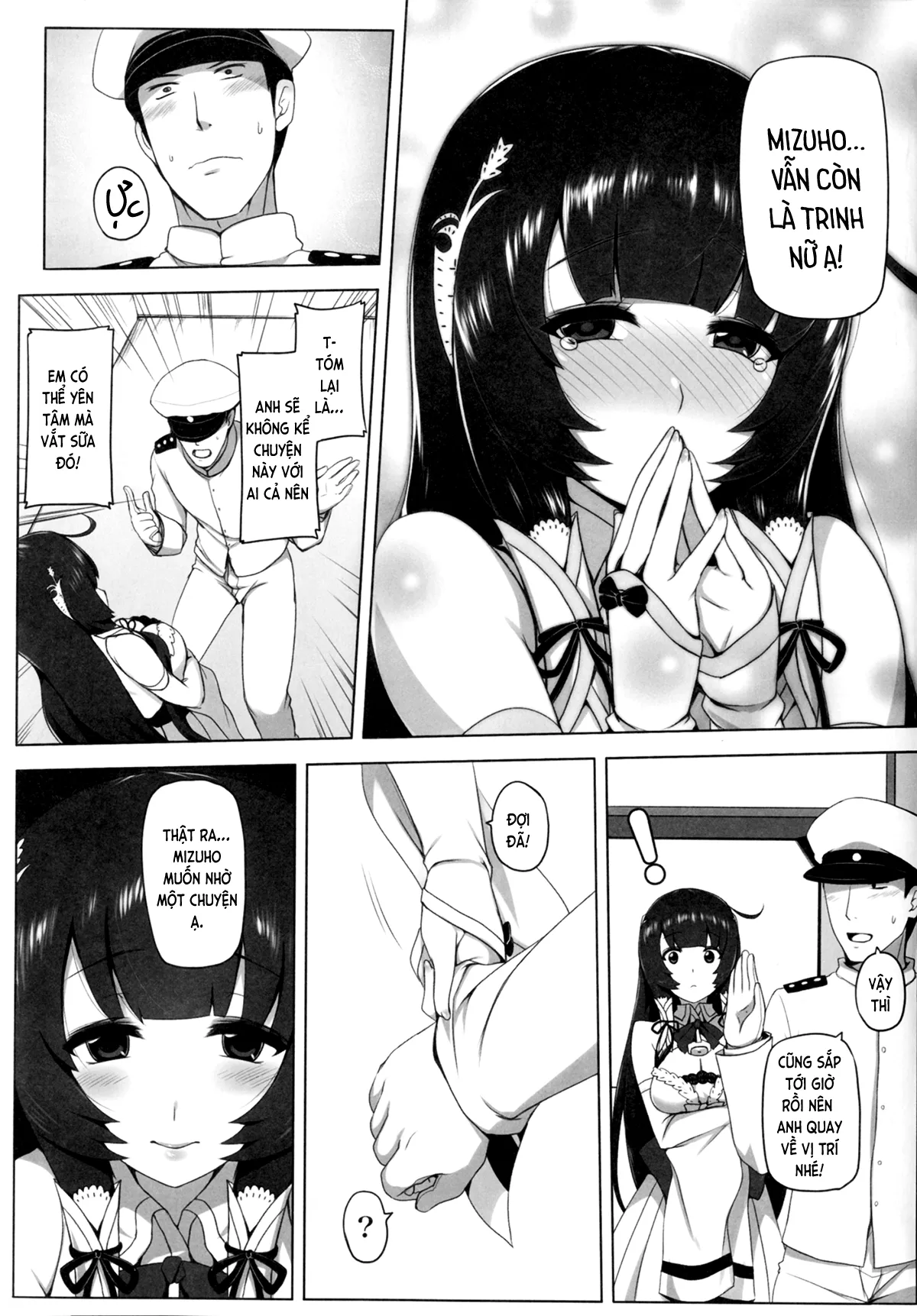 HentaiVN.net - Ảnh 5 - Mizuho Tình và Nhũ (KanColle) [瑞穂恋乳 (艦隊これくしょん -艦これ-); Mizuho Rennyuu (Kantai Collection -KanColle-)] - Chap 1