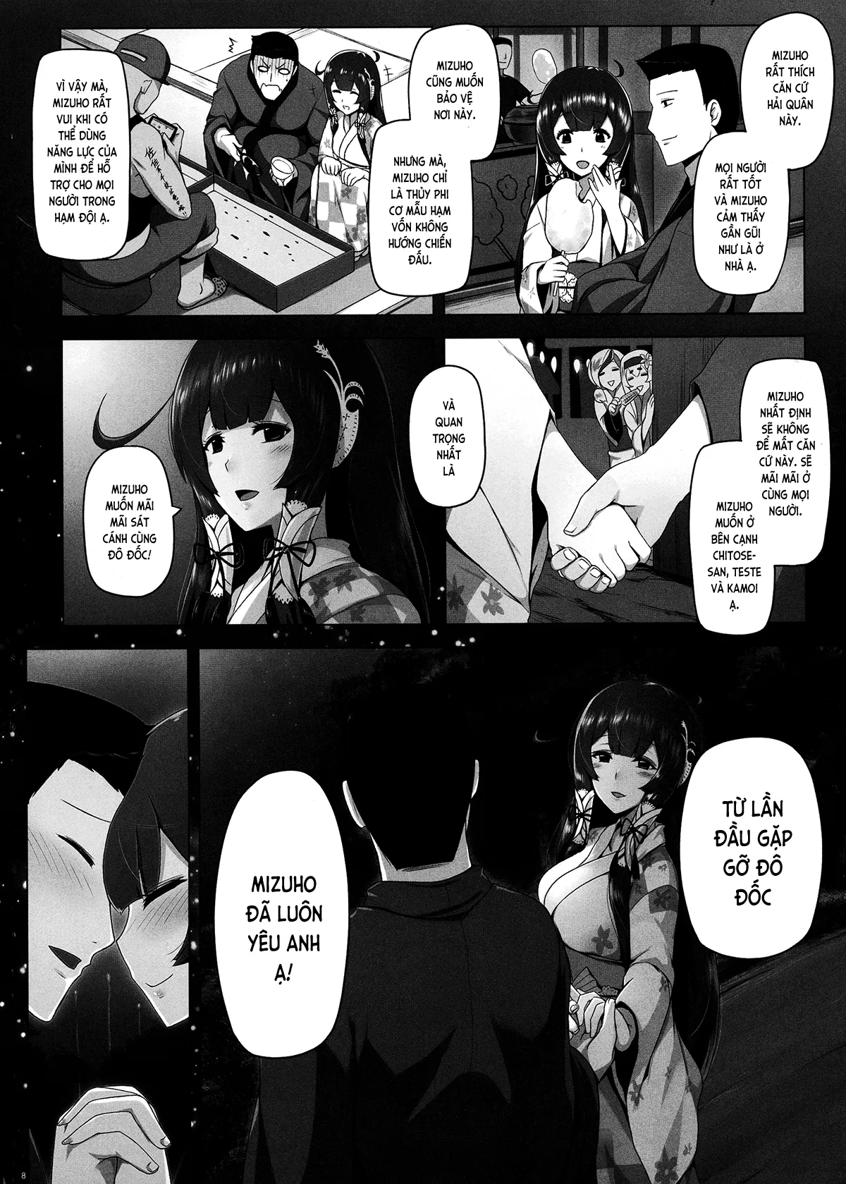 HentaiVN.net - Ảnh 10 - Mizuho Tình và Nhũ (KanColle) [瑞穂恋乳 (艦隊これくしょん -艦これ-); Mizuho Rennyuu (Kantai Collection -KanColle-)] - Chap 2