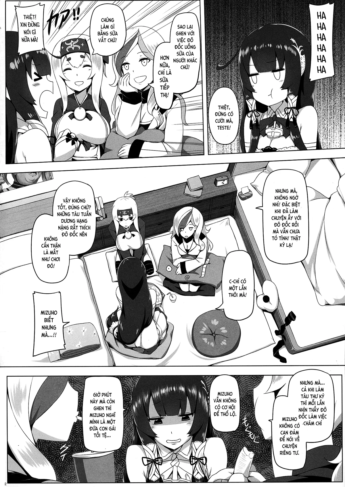HentaiVN.net - Ảnh 4 - Mizuho Tình và Nhũ (KanColle) [瑞穂恋乳 (艦隊これくしょん -艦これ-); Mizuho Rennyuu (Kantai Collection -KanColle-)] - Chap 2