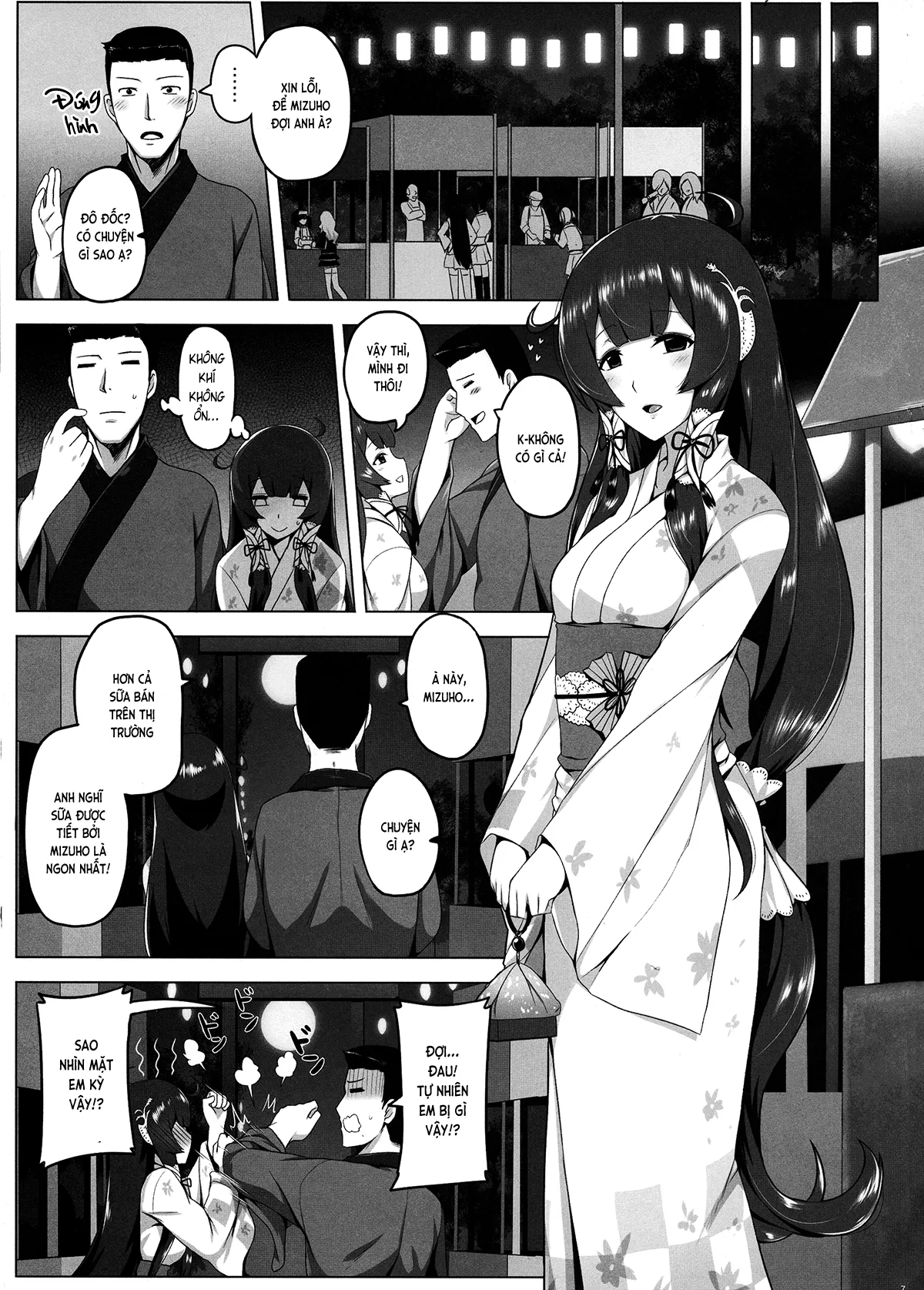 HentaiVN.net - Ảnh 9 - Mizuho Tình và Nhũ (KanColle) [瑞穂恋乳 (艦隊これくしょん -艦これ-); Mizuho Rennyuu (Kantai Collection -KanColle-)] - Chap 2