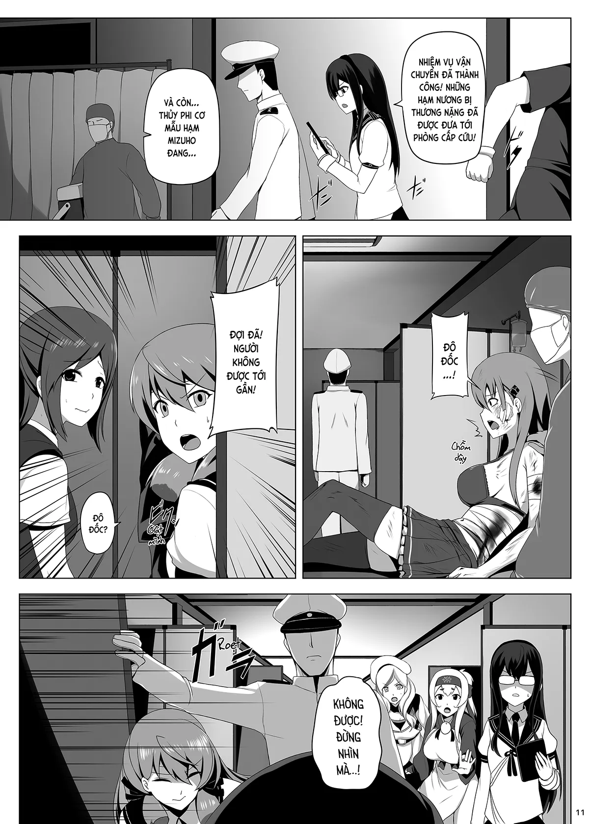 HentaiVN.net - Ảnh 13 - Mizuho Tình và Nhũ (KanColle) [瑞穂恋乳 (艦隊これくしょん -艦これ-); Mizuho Rennyuu (Kantai Collection -KanColle-)] - Chap 3