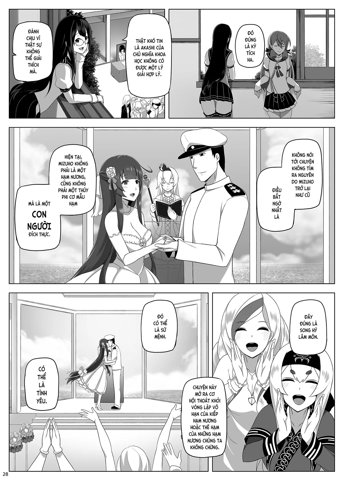 HentaiVN.net - Ảnh 30 - Mizuho Tình và Nhũ (KanColle) [瑞穂恋乳 (艦隊これくしょん -艦これ-); Mizuho Rennyuu (Kantai Collection -KanColle-)] - Chap 3