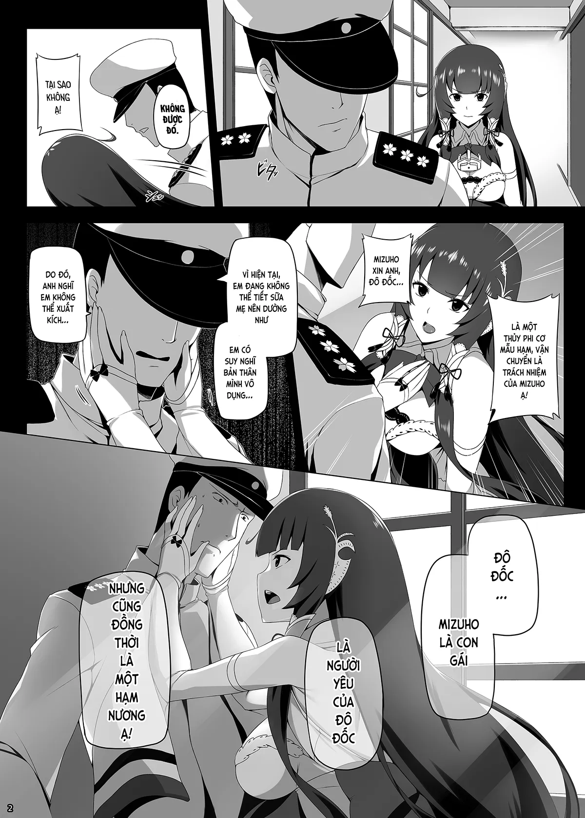 HentaiVN.net - Ảnh 4 - Mizuho Tình và Nhũ (KanColle) [瑞穂恋乳 (艦隊これくしょん -艦これ-); Mizuho Rennyuu (Kantai Collection -KanColle-)] - Chap 3