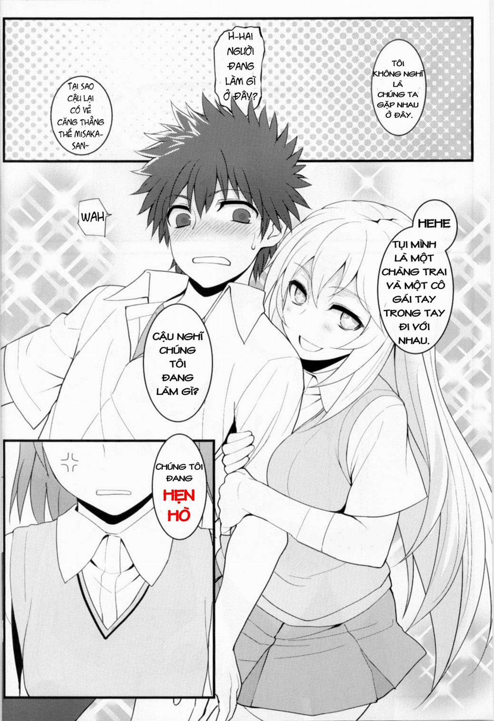 HentaiVN.net - Ảnh 4 - Tatoeba Shokuhou-san ga Kamijou-san to Chucchu Shitari Suru Sonna Sekai ga Moshi Aru tosureba (Toaru Majutsu no Index) - Chap 1