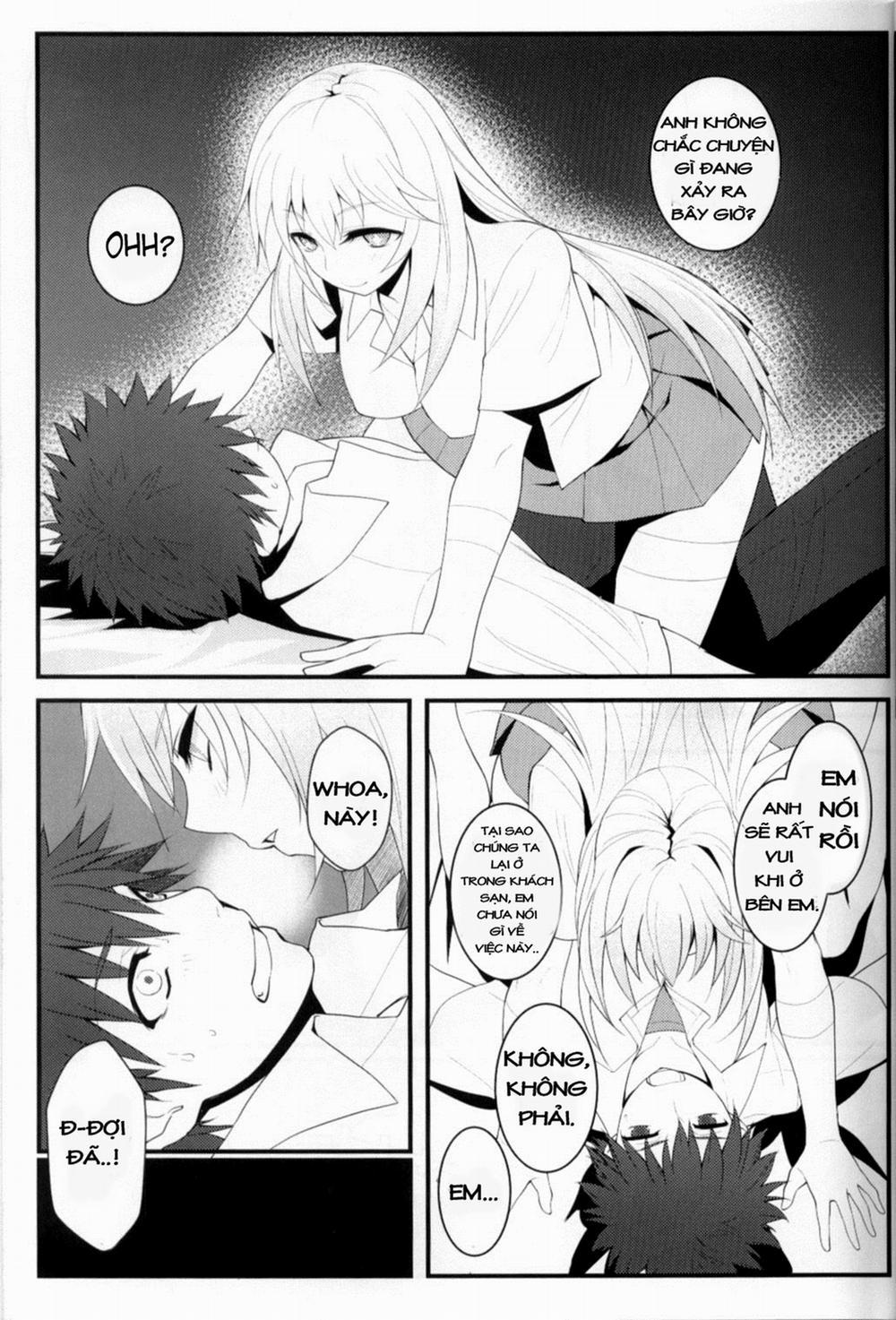 HentaiVN.net - Ảnh 9 - Tatoeba Shokuhou-san ga Kamijou-san to Chucchu Shitari Suru Sonna Sekai ga Moshi Aru tosureba (Toaru Majutsu no Index) - Chap 1