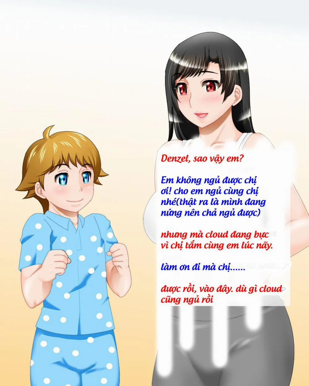HentaiVN.net - Ảnh 4 - Tifa To Denzel 2 (Final Fantasy VII) - Chap 1