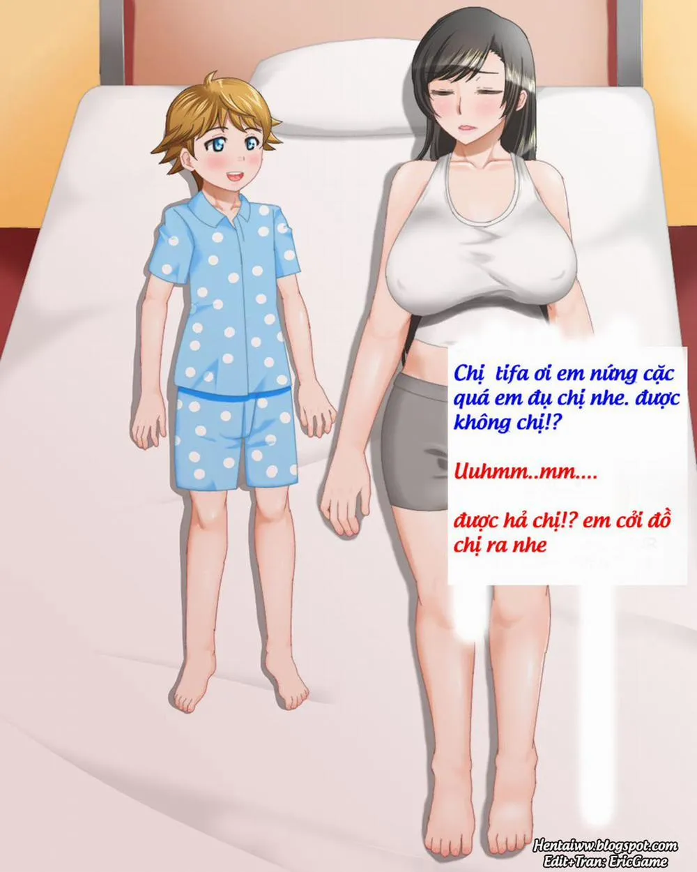 HentaiVN.net - Ảnh 7 - Tifa To Denzel 2 (Final Fantasy VII) - Chap 1