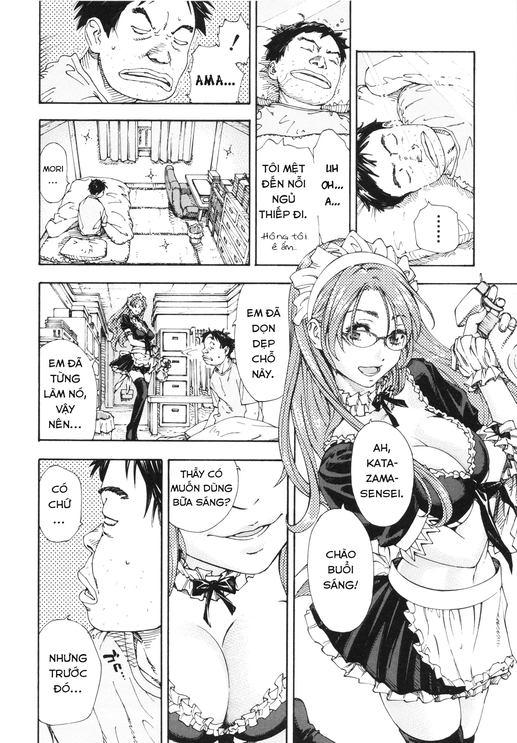 HentaiVN.net - Ảnh 19 - amamori's weekend [Amamori no Shuumatsu] - Chap 1