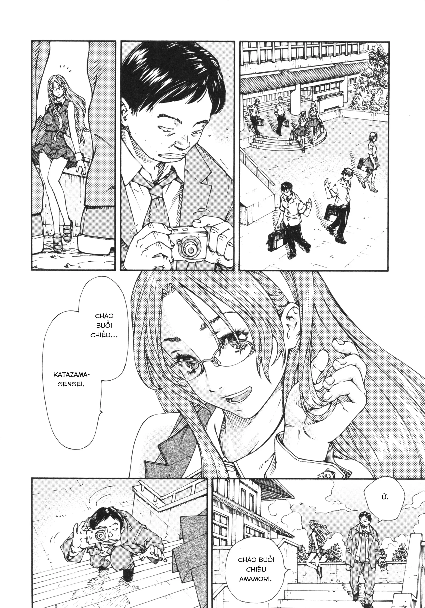 HentaiVN.net - Ảnh 3 - amamori's weekend [Amamori no Shuumatsu] - Chap 1