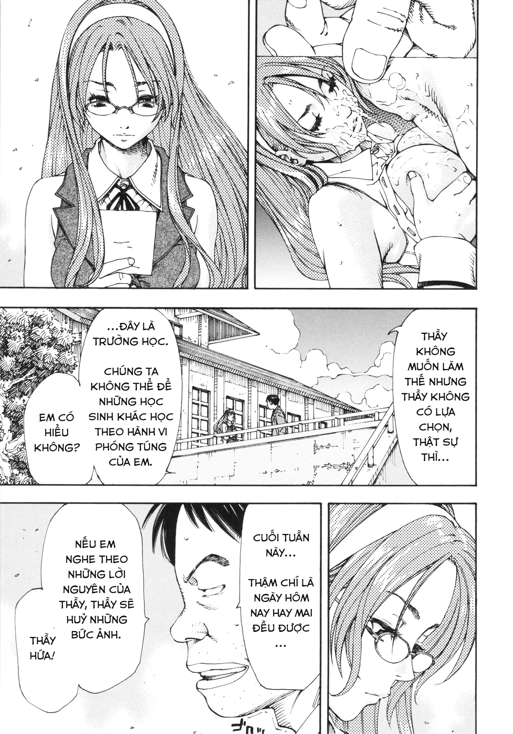 HentaiVN.net - Ảnh 8 - amamori's weekend [Amamori no Shuumatsu] - Chap 1