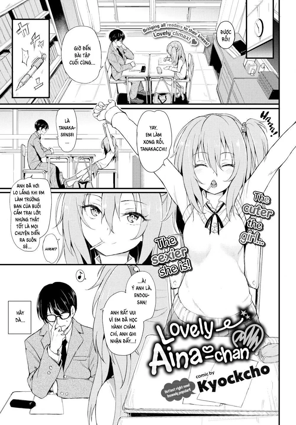 HentaiVN.net - Ảnh 1 - Lovely Aina-chan - Chap 1