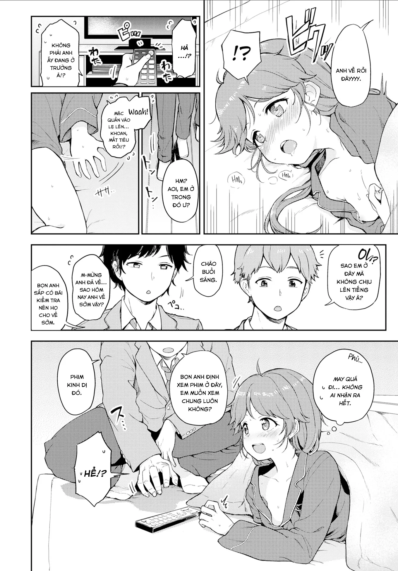 HentaiVN.net - Ảnh 3 - Làm Tình Trong Bí Mật [Addictive Secret Sex] - Chap 1
