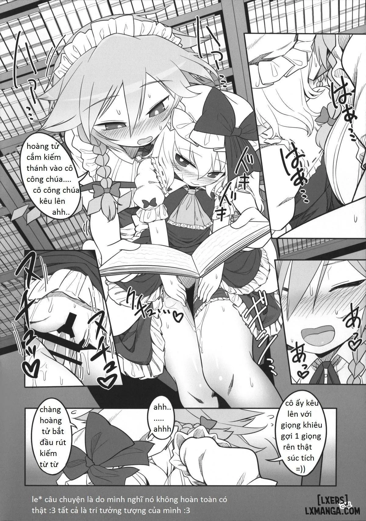 HentaiVN.net - Ảnh 22 - SakuFla (Touhou Project) [hầu gái chị em gái của chủ nhân] - Chap 1