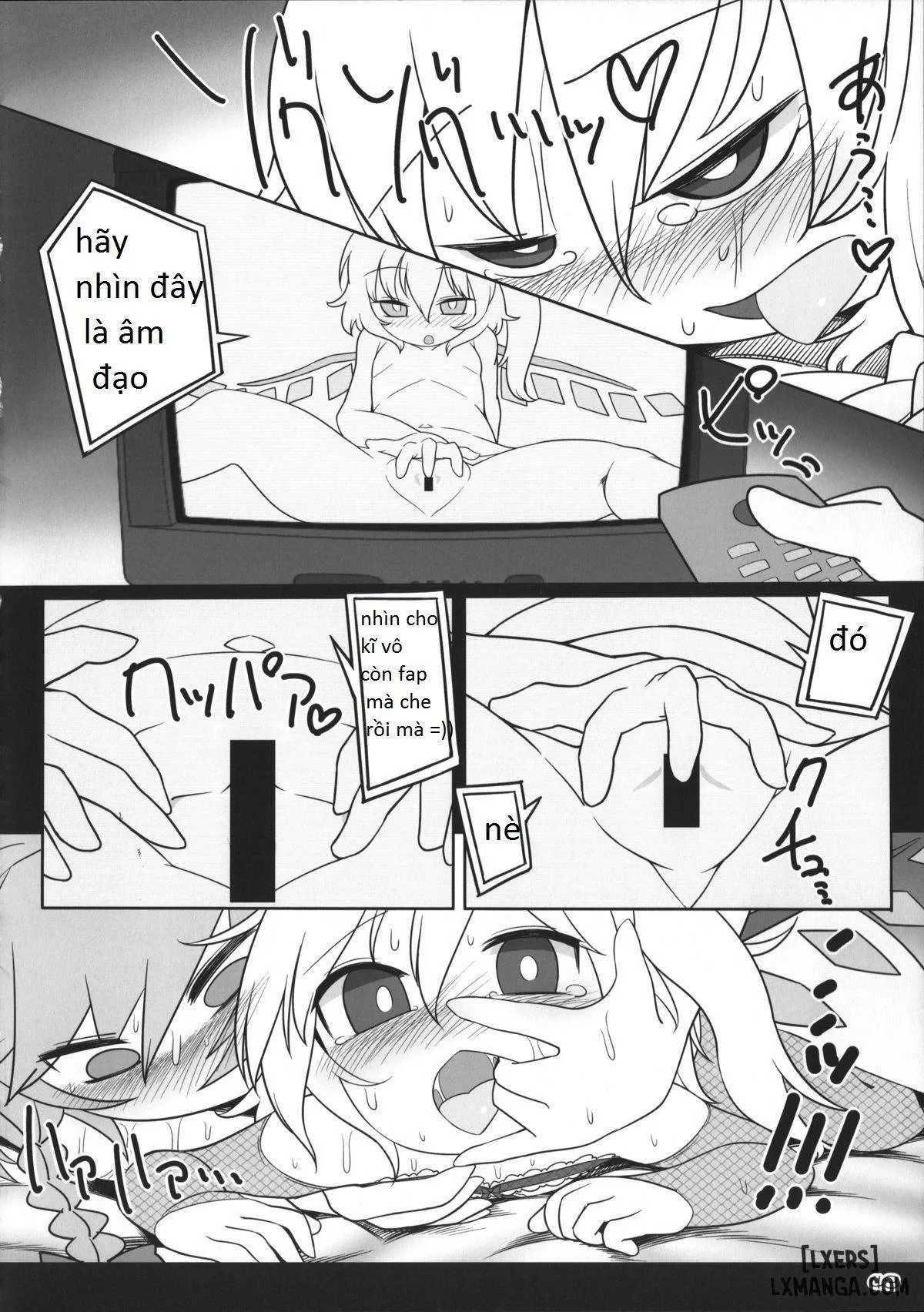 HentaiVN.net - Ảnh 45 - SakuFla (Touhou Project) [hầu gái chị em gái của chủ nhân] - Chap 1