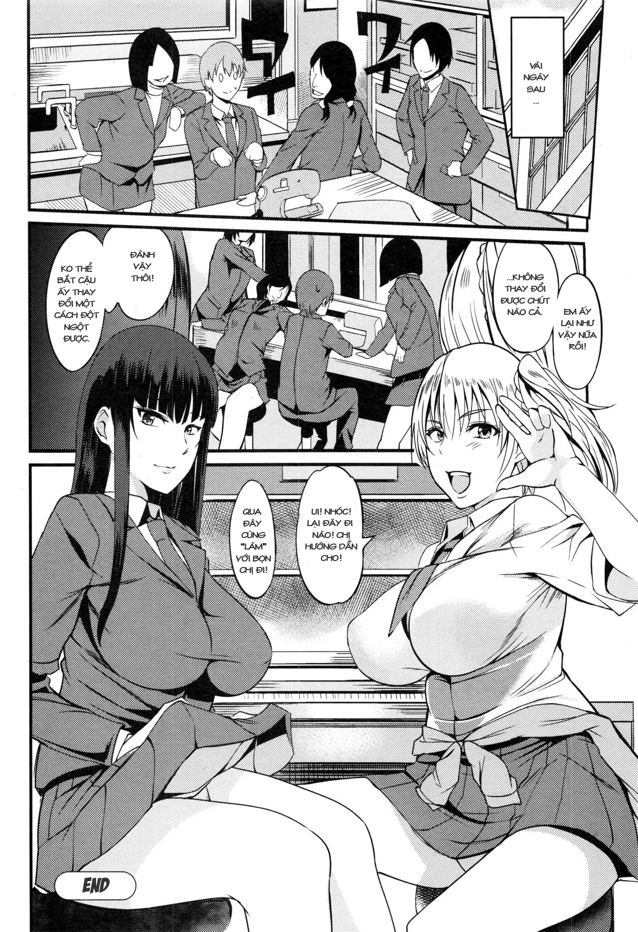 HentaiVN.net - Ảnh 21 - Senpai huấn luyện [Okashi no Ato wa] - Chap 1