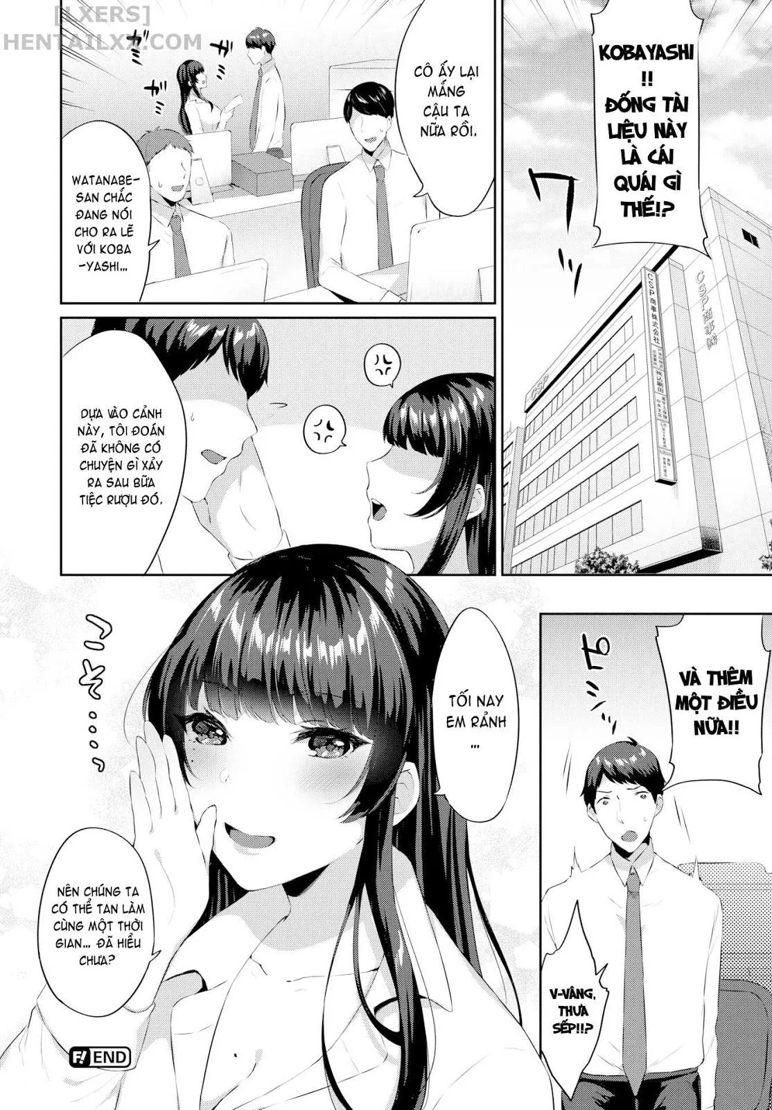 HentaiVN.net - Ảnh 22 - Bà sếp say xỉn [Drunken ❤ Boss] - Chap 1
