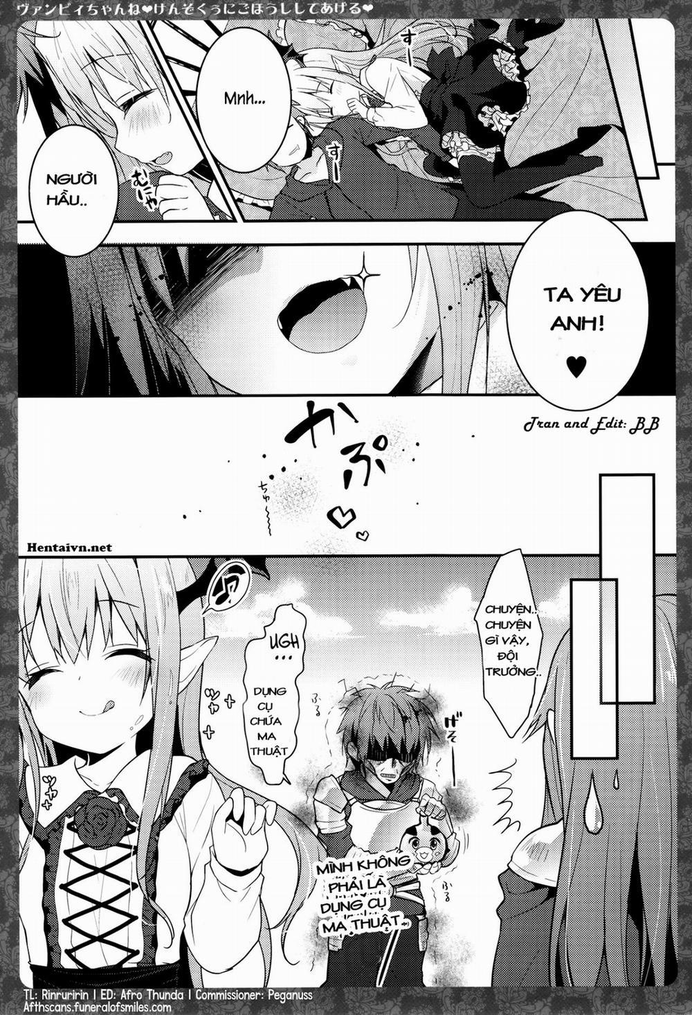 HentaiVN.net - Ảnh 14 - Vampy-chan Will Reward You, Servant (Granblue Fantasy) [Vampy-chan ne Kenzokuu ni Gohoushi Shiteageru,ヴァンピィちゃんね けんぞくぅにごほうししてあげる (グランブルーファンタジー)] - Chap 1