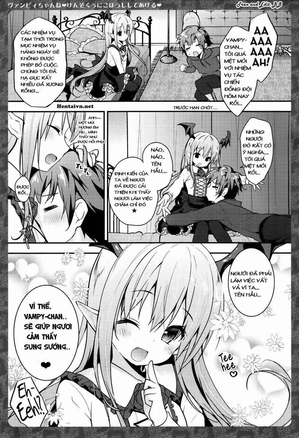 HentaiVN.net - Ảnh 6 - Vampy-chan Will Reward You, Servant (Granblue Fantasy) [Vampy-chan ne Kenzokuu ni Gohoushi Shiteageru,ヴァンピィちゃんね けんぞくぅにごほうししてあげる (グランブルーファンタジー)] - Chap 1