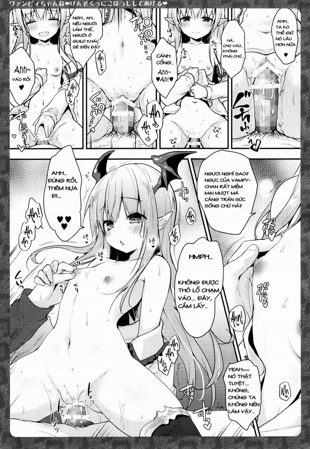 HentaiVN.net - Ảnh 10 - Vampy-chan Will Reward You, Servant (Granblue Fantasy) [Vampy-chan ne Kenzokuu ni Gohoushi Shiteageru,ヴァンピィちゃんね けんぞくぅにごほうししてあげる (グランブルーファンタジー)] - Chap 1
