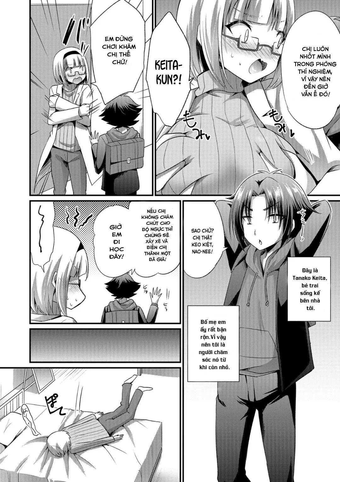 HentaiVN.net - Ảnh 3 - Kawaii Watashi no Jikkentai [My Cute Lab Rat] - Chap 1