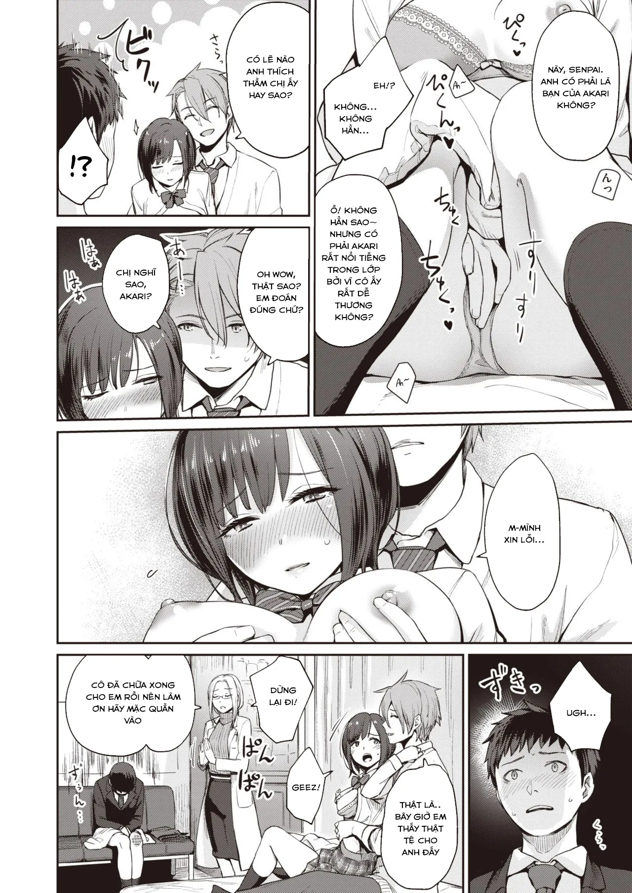 HentaiVN.net - Ảnh 6 - Căn phòng thiên đường và địa ngục [HEAVEN and HELLth room] - Chap 1