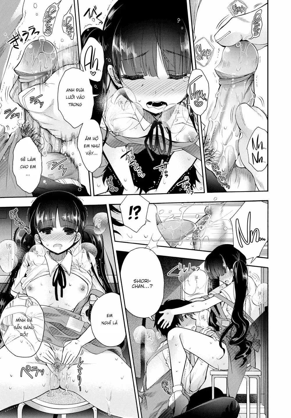 HentaiVN.net - Ảnh 9 - Tình yêu ngang trái tại hiệu sách [Unrequited Bookstore] - Chap 1