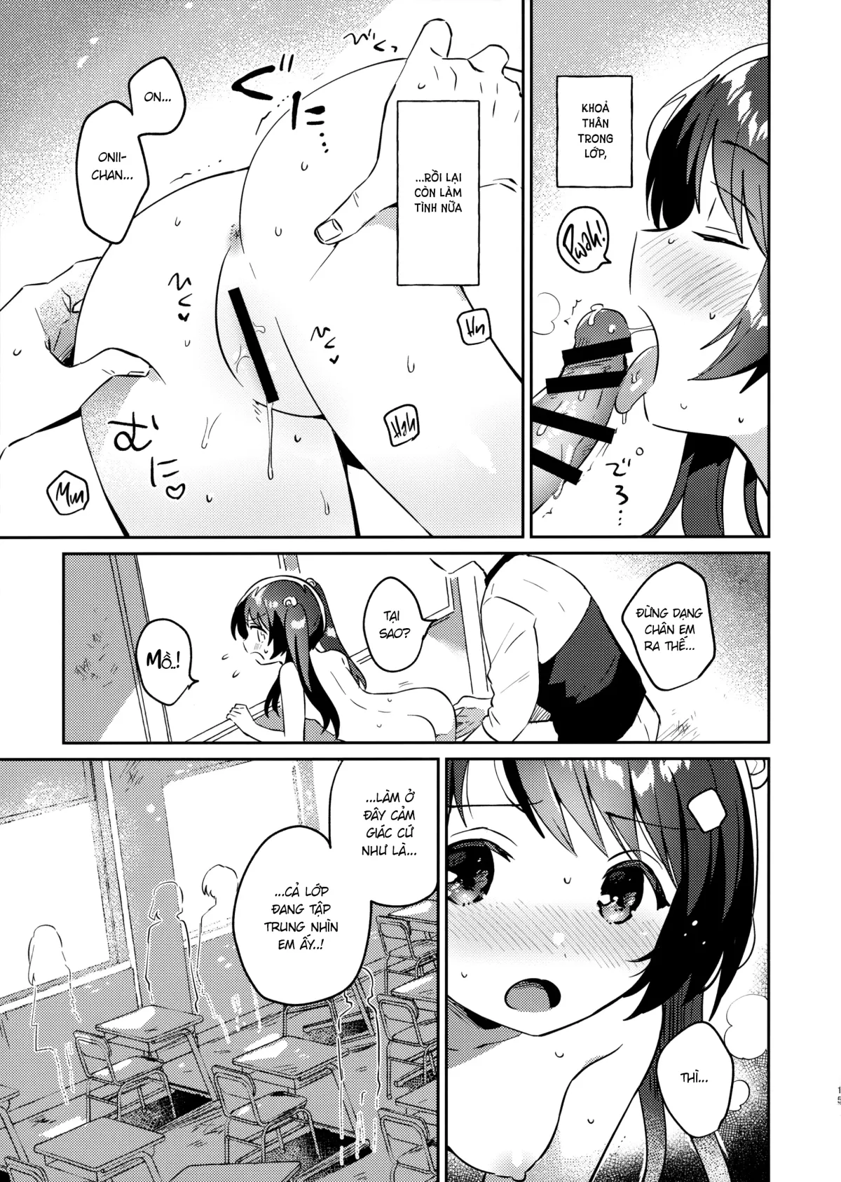 HentaiVN.net - Ảnh 14 - Imouto to Lockdown √heaven [妹とロックダウン√heaven] - Chap 1