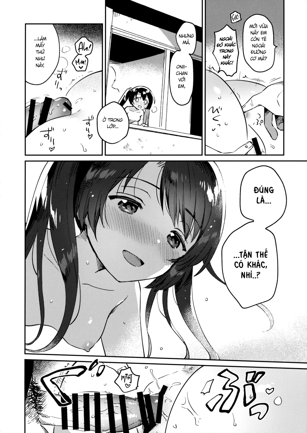 HentaiVN.net - Ảnh 15 - Imouto to Lockdown √heaven [妹とロックダウン√heaven] - Chap 1