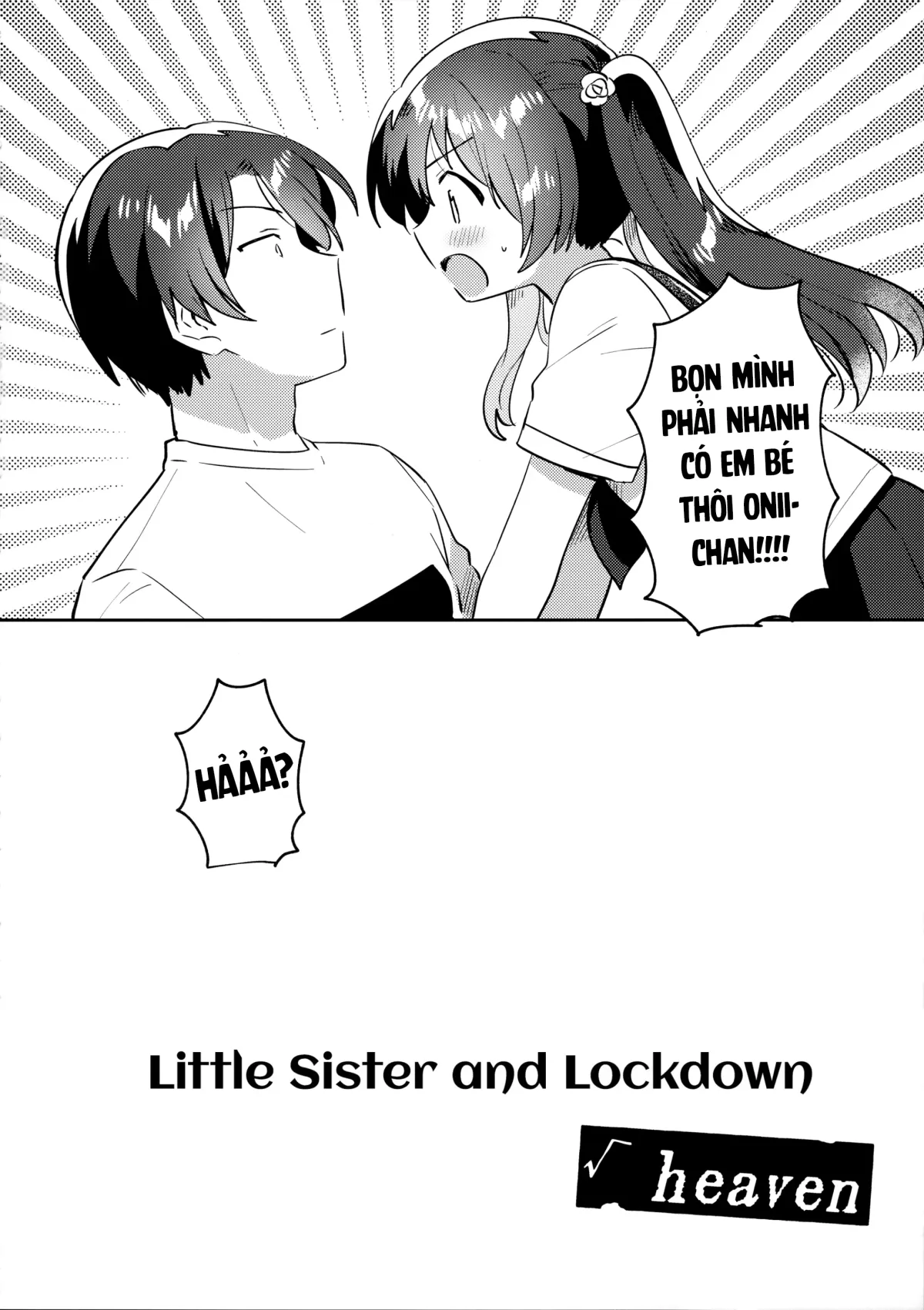 HentaiVN.net - Ảnh 3 - Imouto to Lockdown √heaven [妹とロックダウン√heaven] - Chap 1