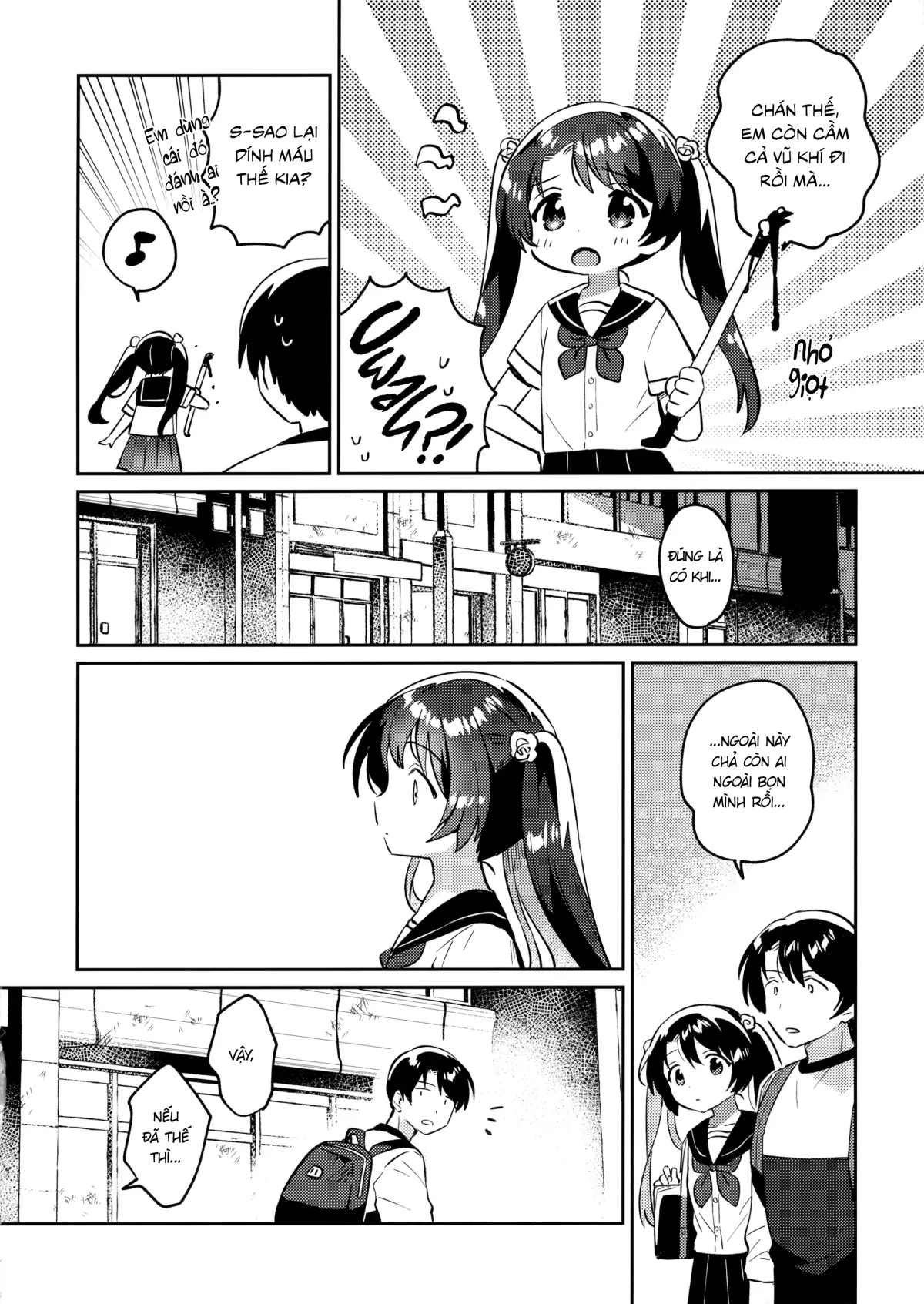 HentaiVN.net - Ảnh 7 - Imouto to Lockdown √heaven [妹とロックダウン√heaven] - Chap 1