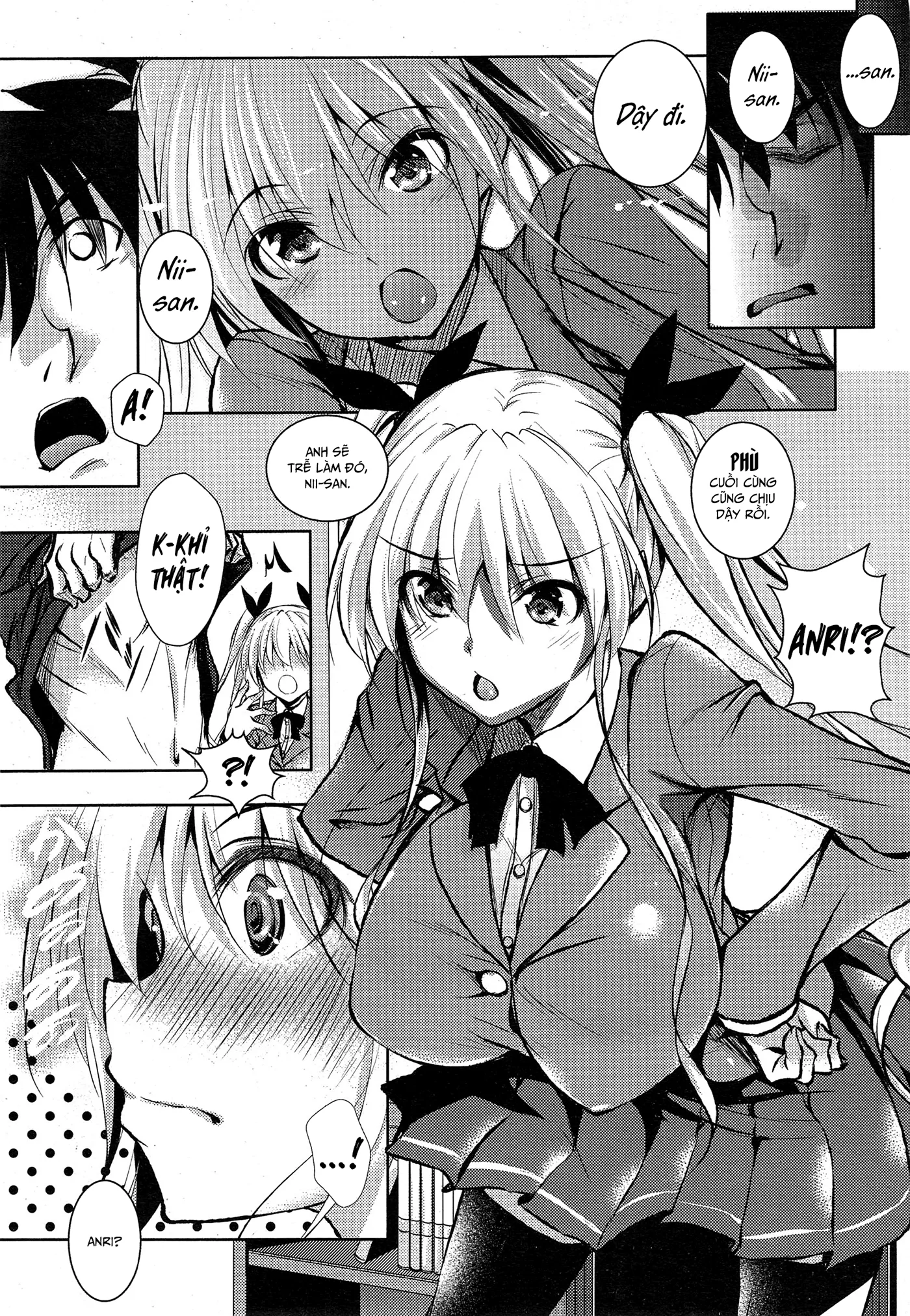 HentaiVN.net - Ảnh 6 - Em Gái Ngọt Ngào [甘妹; Ama Imouto] - Chap 1