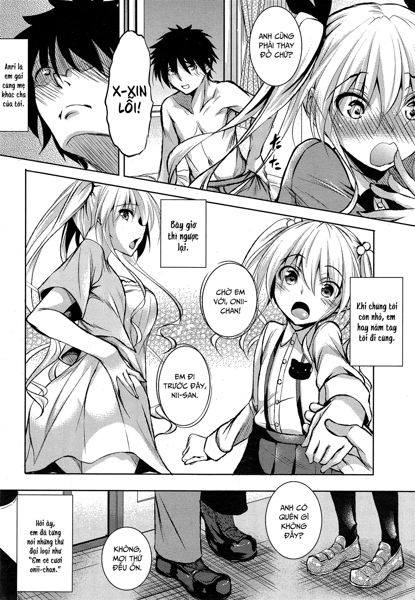 HentaiVN.net - Ảnh 7 - Em Gái Ngọt Ngào [甘妹; Ama Imouto] - Chap 1