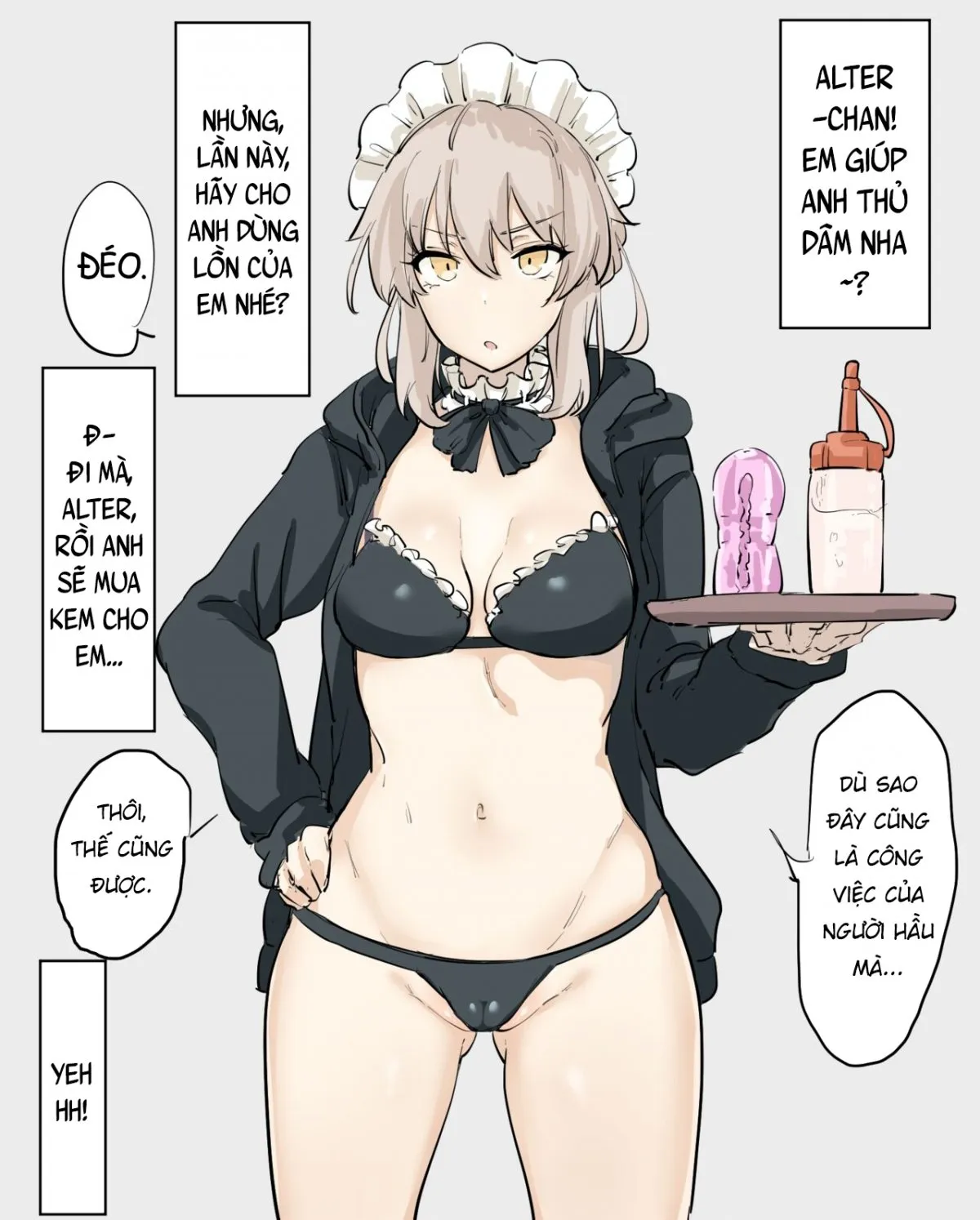 HentaiVN.net - Ảnh 3 - Cô hầu gái Artoria Alter [Saber Alter] - Chap 1