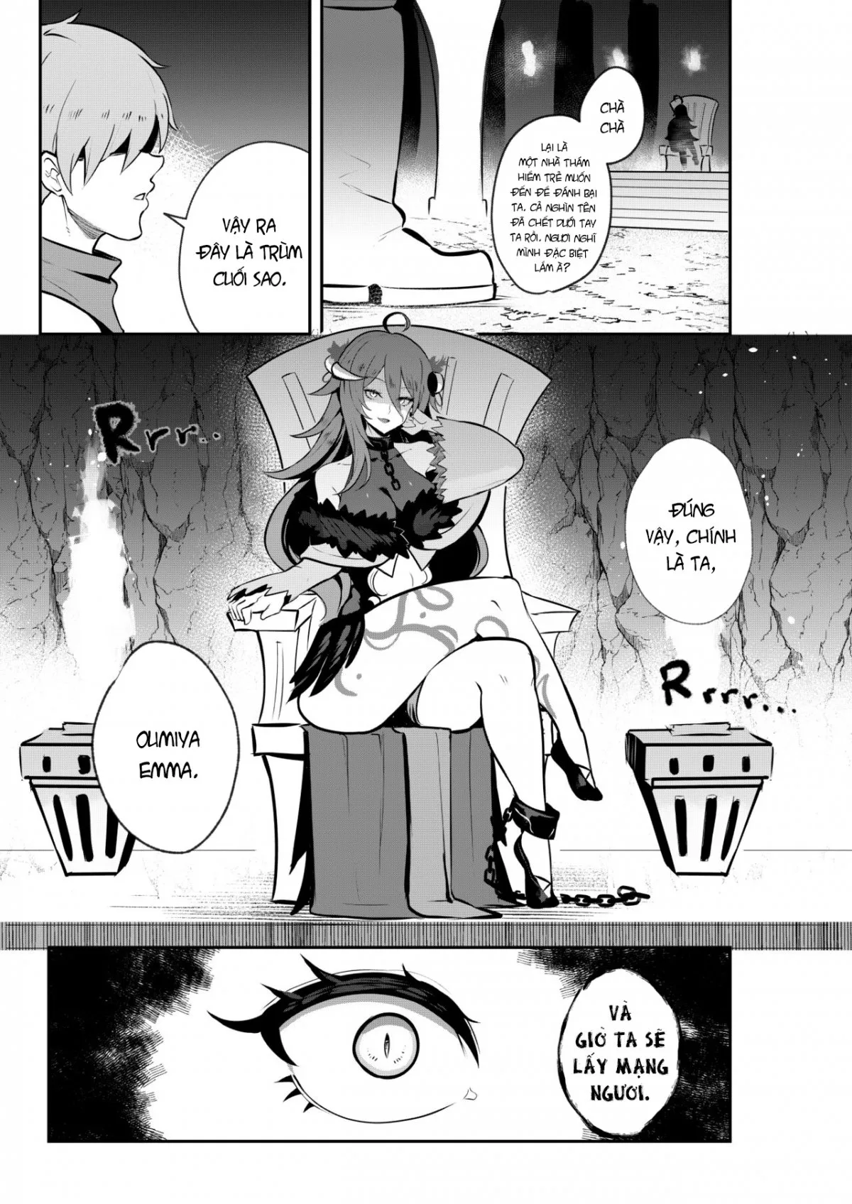 HentaiVN.net - Ảnh 3 - The Final Dungeon Boss Can't Be This Easy To Defeat ! - Chap 1