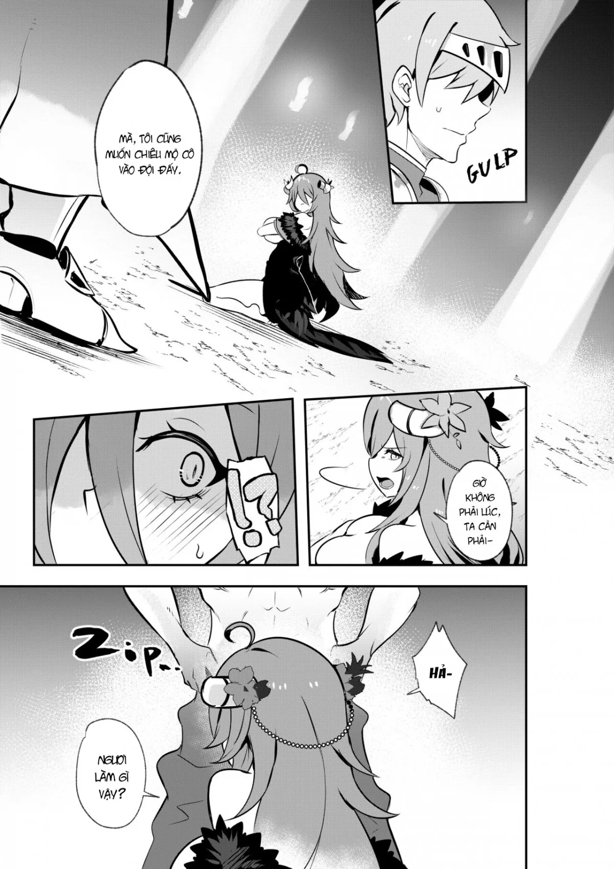 HentaiVN.net - Ảnh 7 - The Final Dungeon Boss Can't Be This Easy To Defeat ! - Chap 1