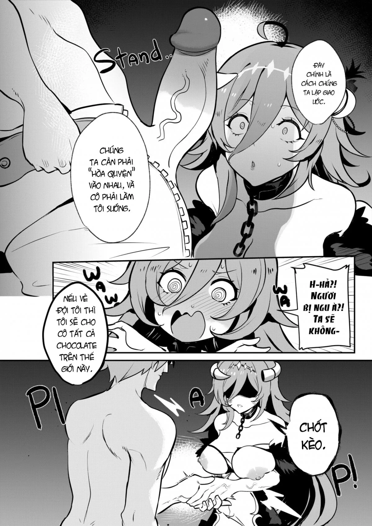 HentaiVN.net - Ảnh 8 - The Final Dungeon Boss Can't Be This Easy To Defeat ! - Chap 1