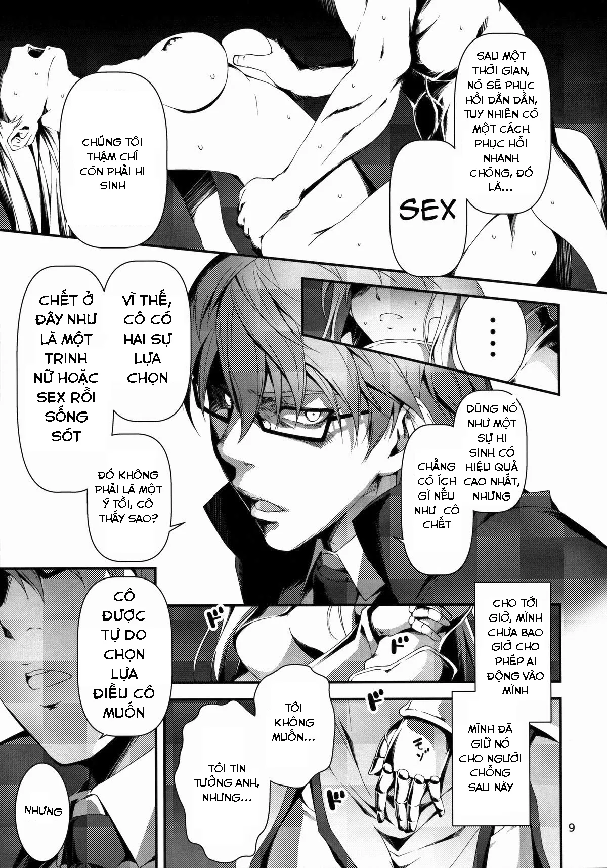 HentaiVN.net - Ảnh 10 - Kuro no Ryman [The Salary Man In Black] - Chap 1