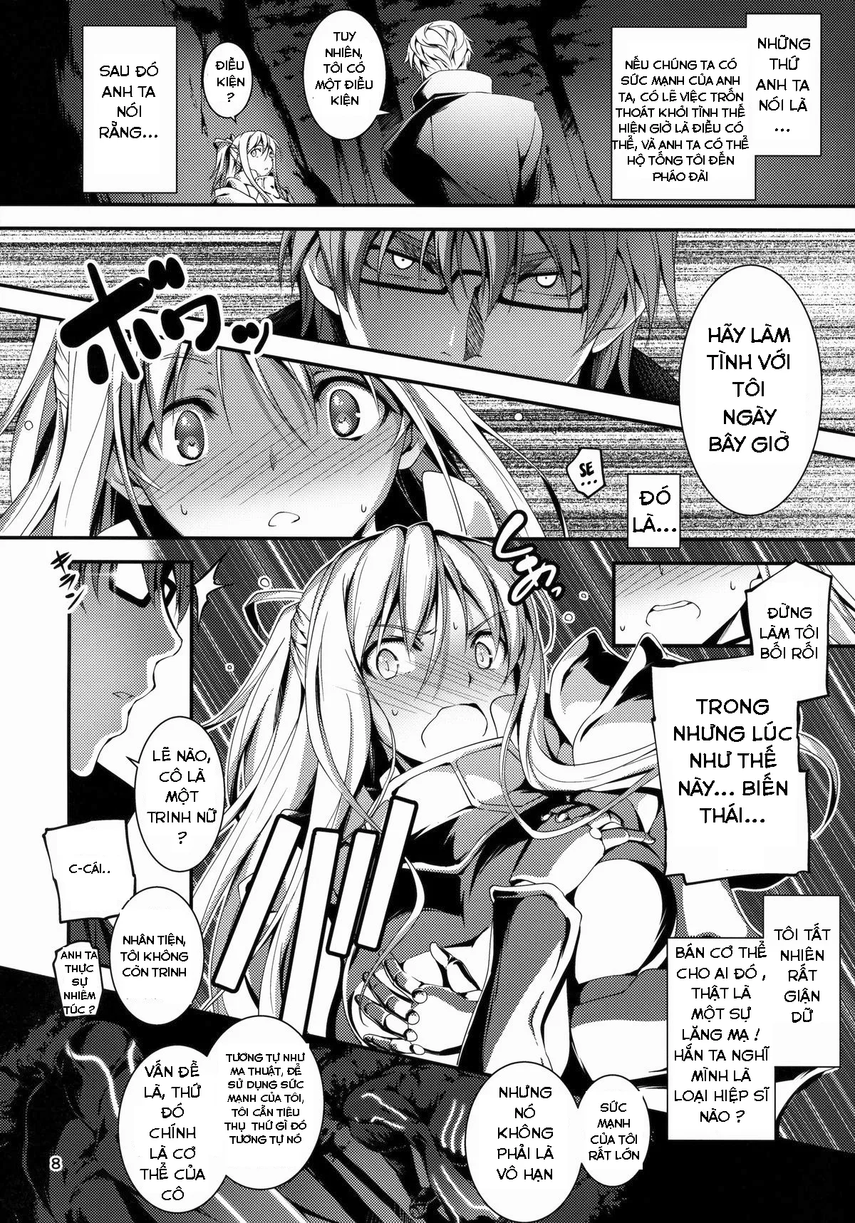 HentaiVN.net - Ảnh 9 - Kuro no Ryman [The Salary Man In Black] - Chap 1